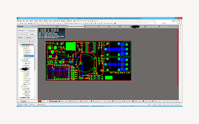 MQTT релейна платка (само дизайн на PCB) .