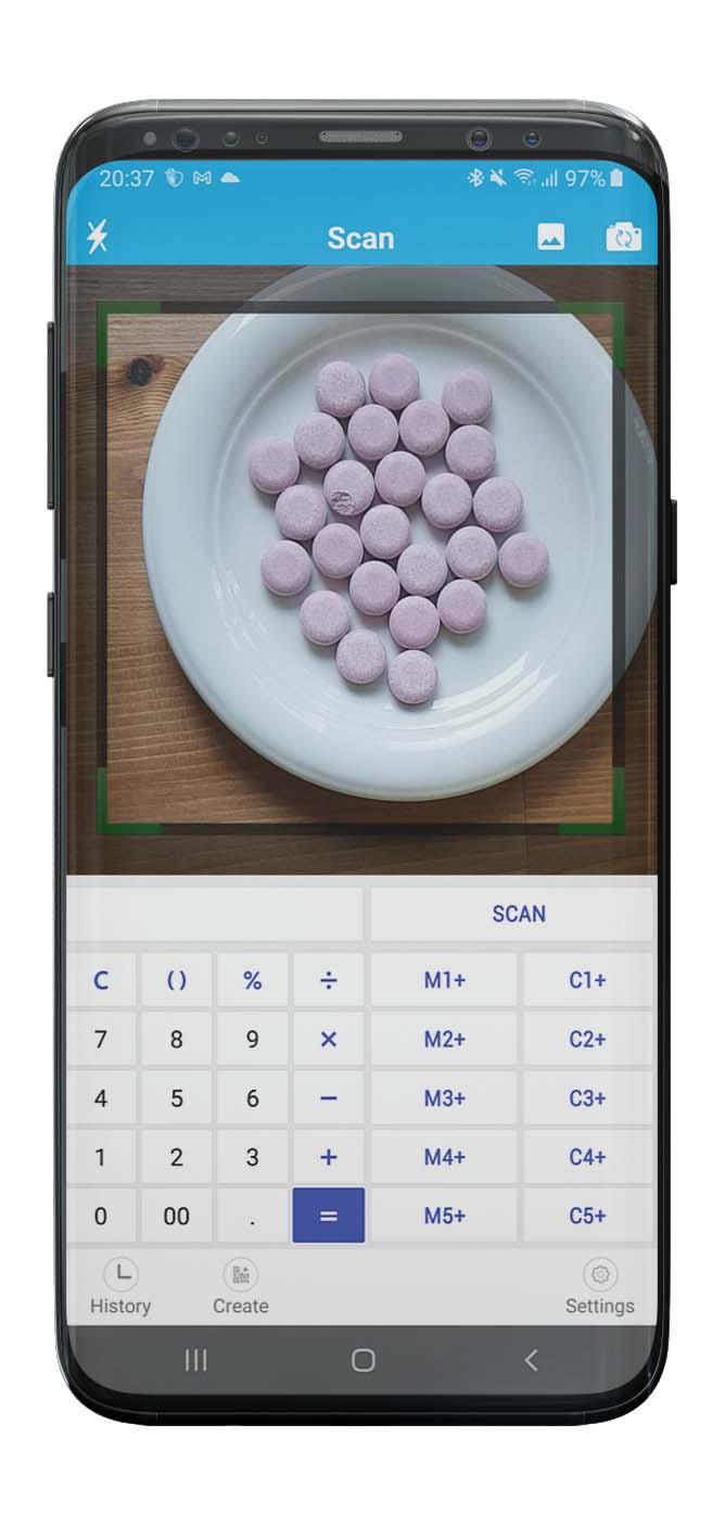 Pills counter application for Android screenshot 1.